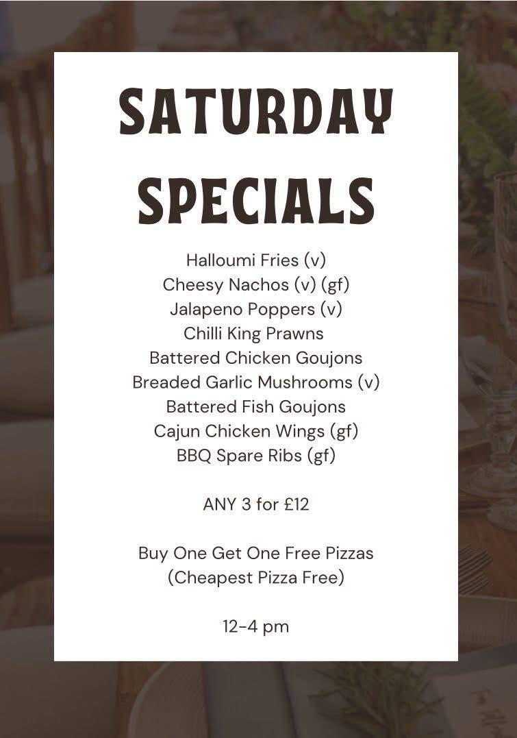 Saturday Specials